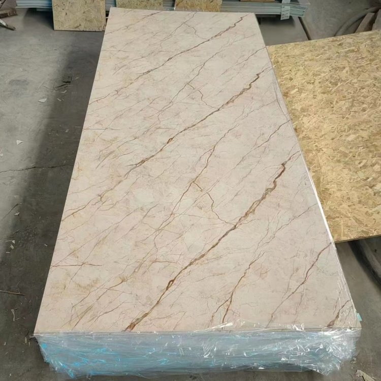 Folha de mármore plástico PVC flexível