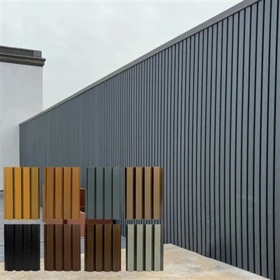 Painel de parede WPC do quintal